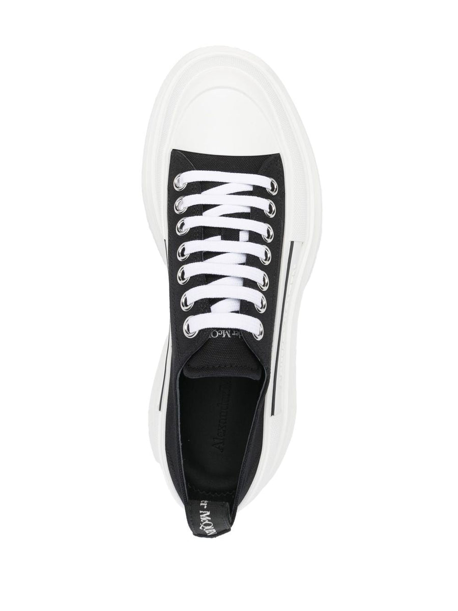 Raffia Tread Slick Sneaker