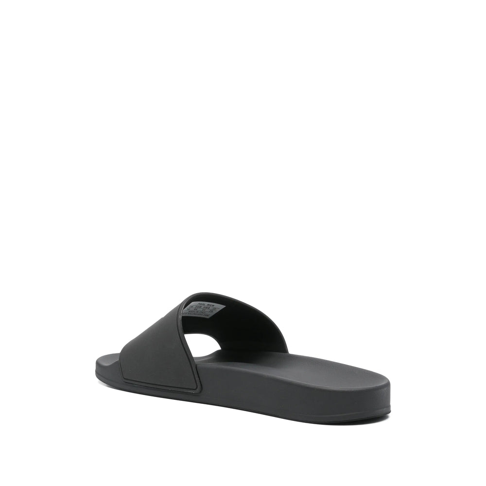 Balenciaga Black Flip-Flops & Slides Men