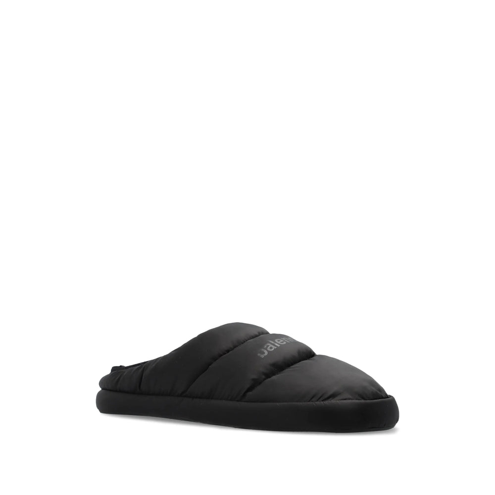 Balenciaga Black Slippers Men