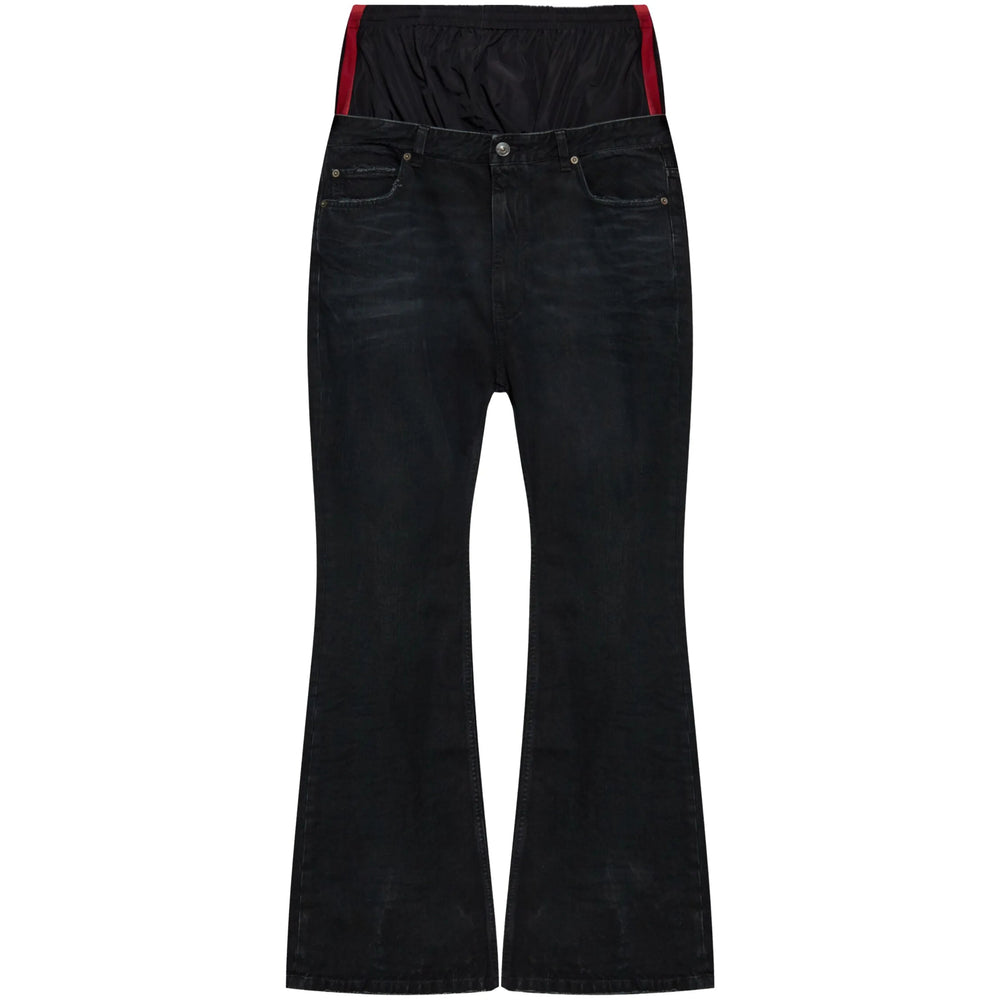 Balenciaga Black Denim - Bootcut Jeans Men