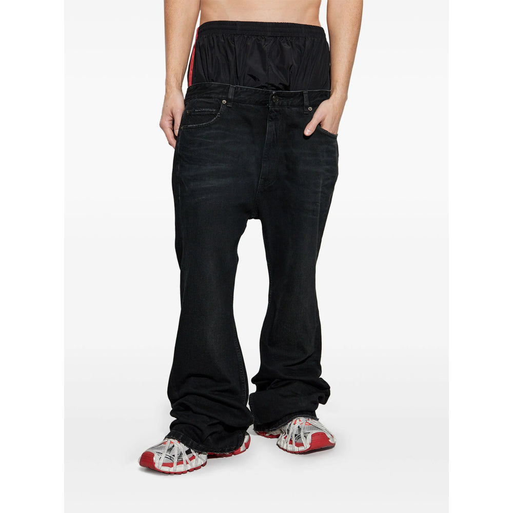 Balenciaga Black Denim - Bootcut Jeans Men