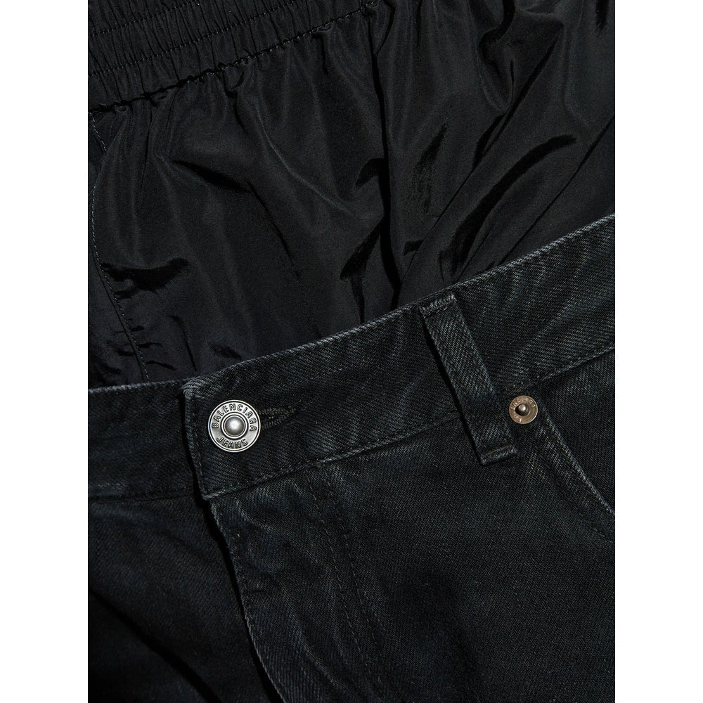 Balenciaga Black Denim - Bootcut Jeans Men