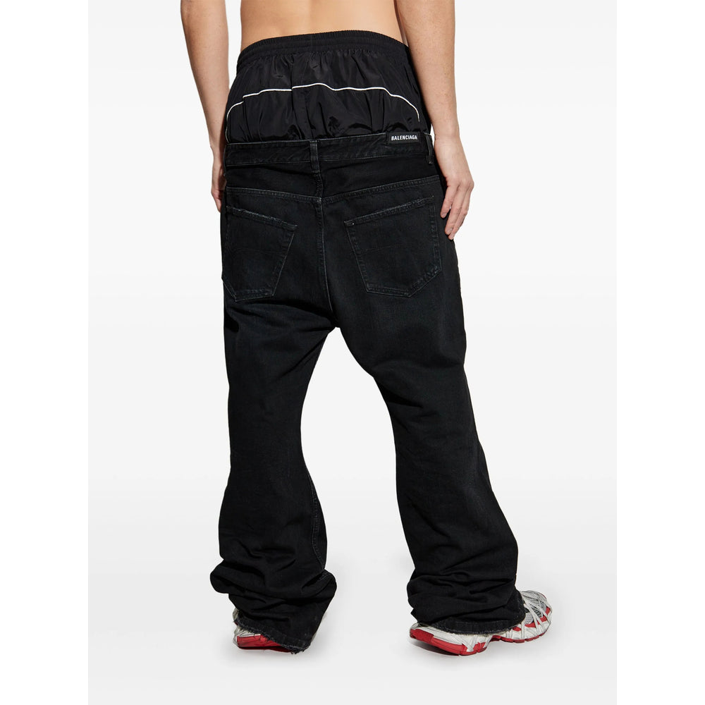Balenciaga Black Denim - Bootcut Jeans Men