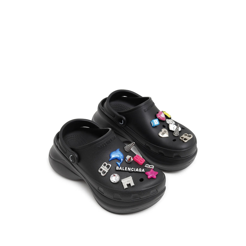 Balenciaga Black Mules Women