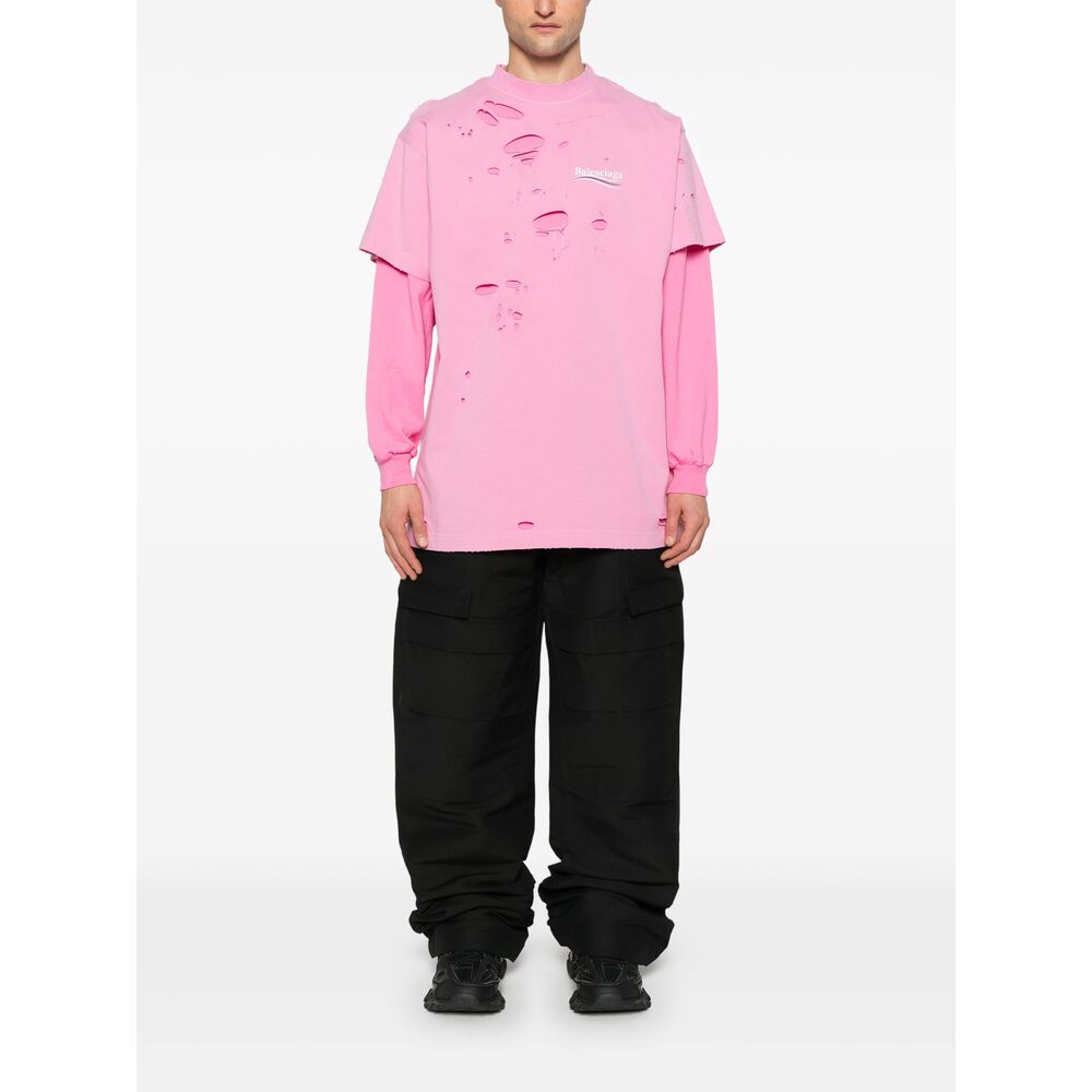 Balenciaga Pink Sweaters & Knitwear - Sweatshirts Men