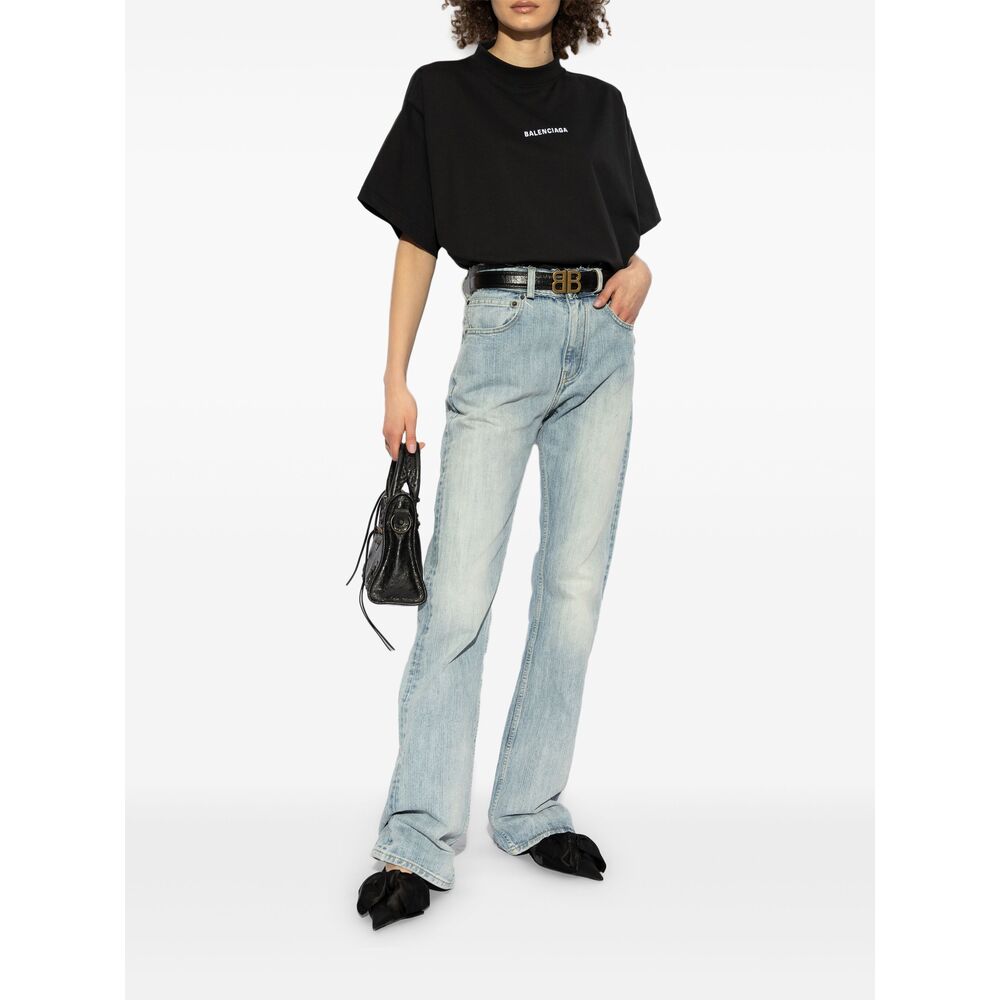 Balenciaga Black Tops - T-Shirts & Jerseys Women