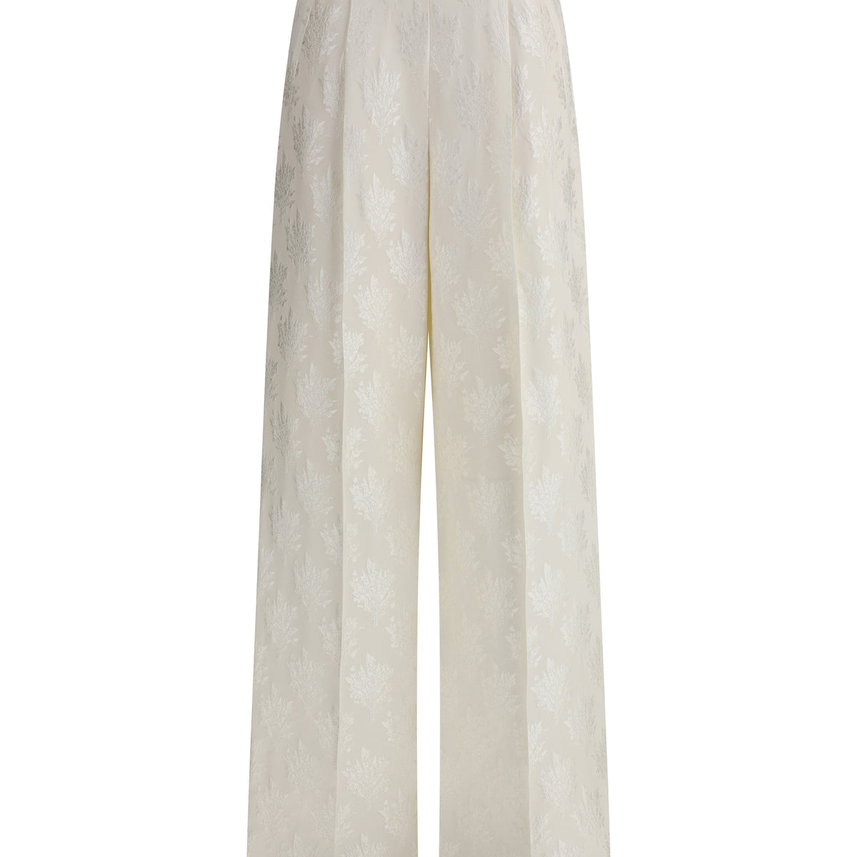 Fendi Women Satin Bouquet Pants