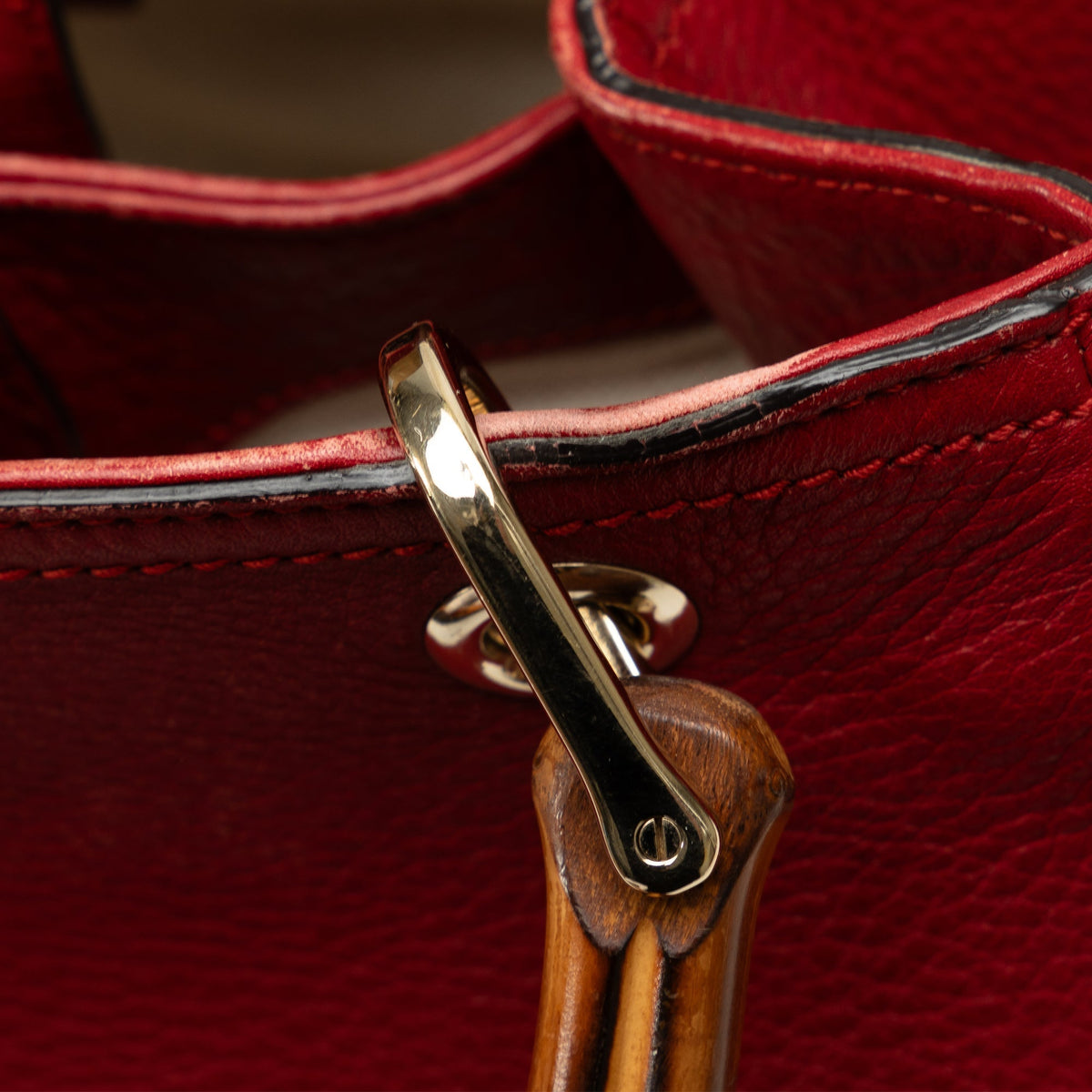 GUCCI Small Bamboo Shopper Satchel