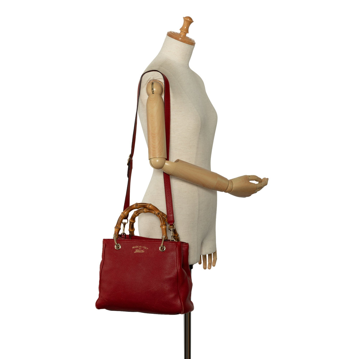 GUCCI Small Bamboo Shopper Satchel