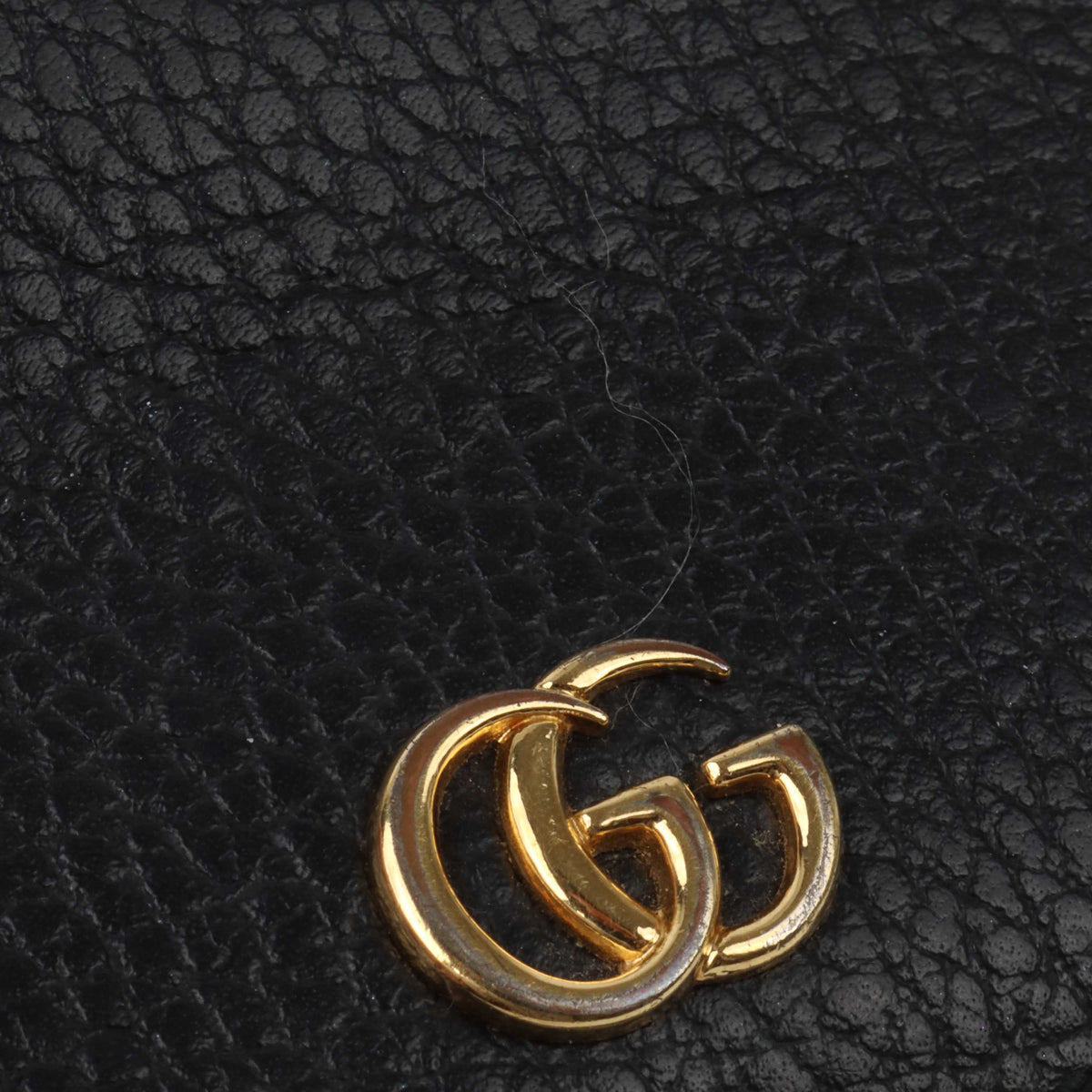 Gucci GG Black Card Case Coin Wallet.