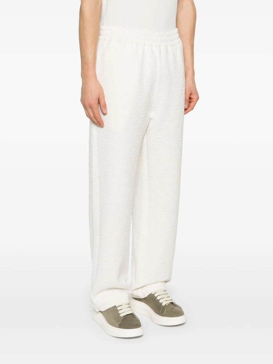 Fendi Men `Ff Allover` Track Pants