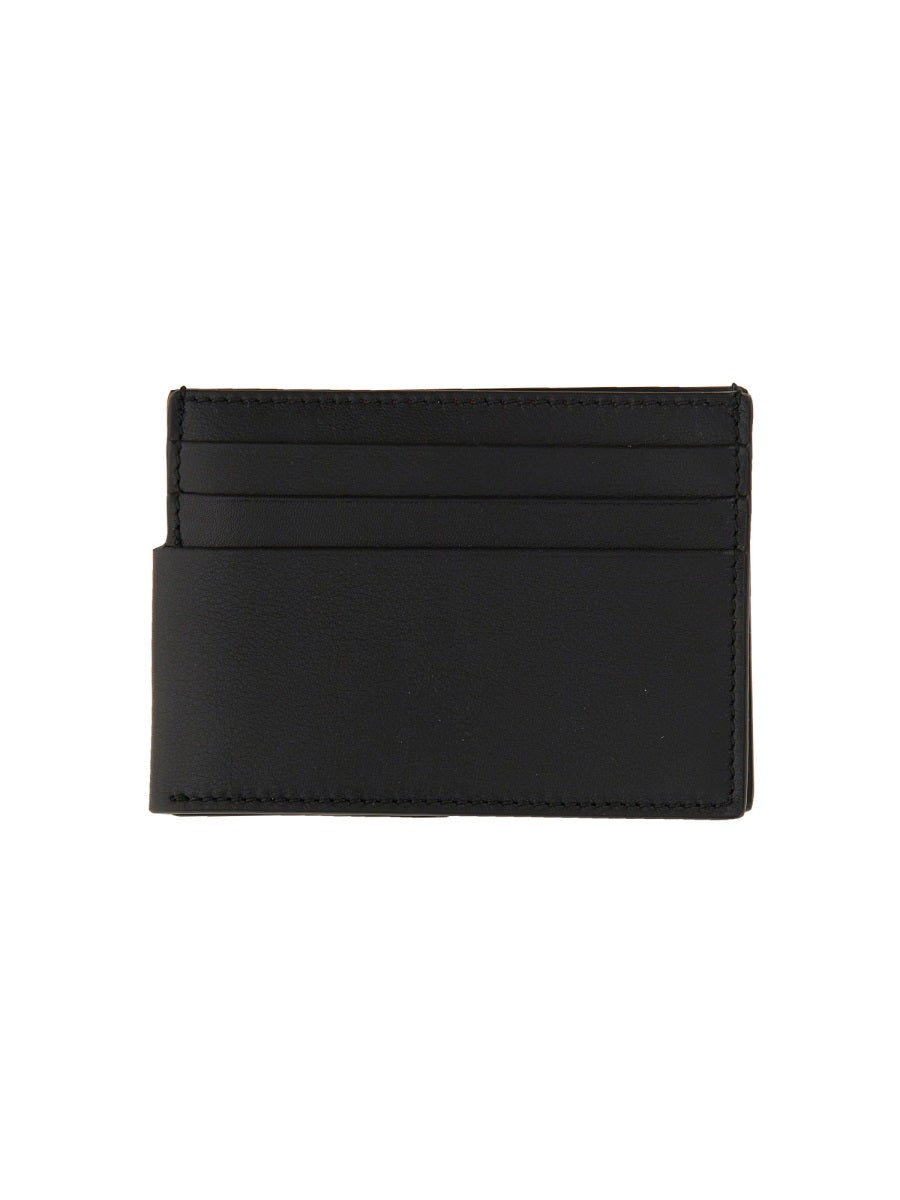 Alexander Mcqueen Men Card Holder With Logo