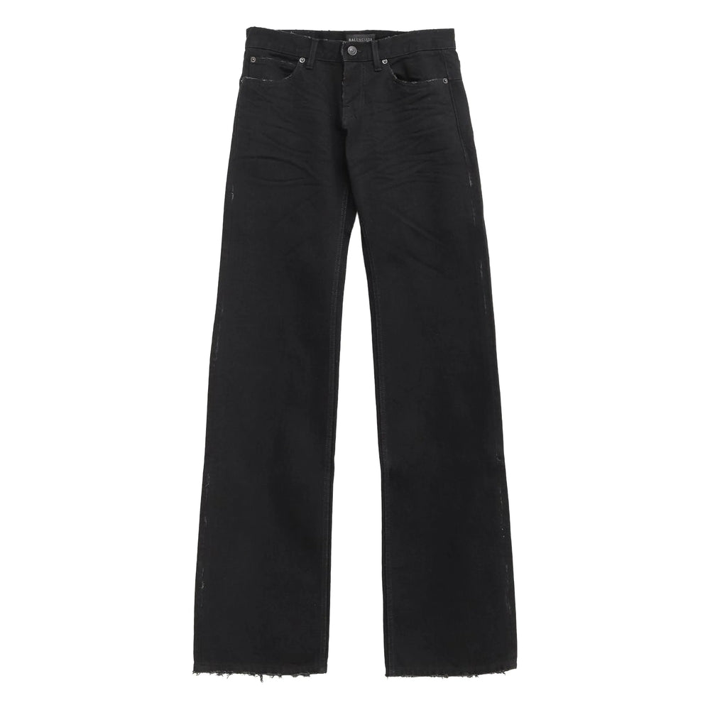 Balenciaga Black Denim - Wide-Leg Jeans Men