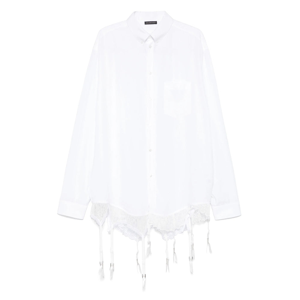 Balenciaga White Tops - Shirts Women