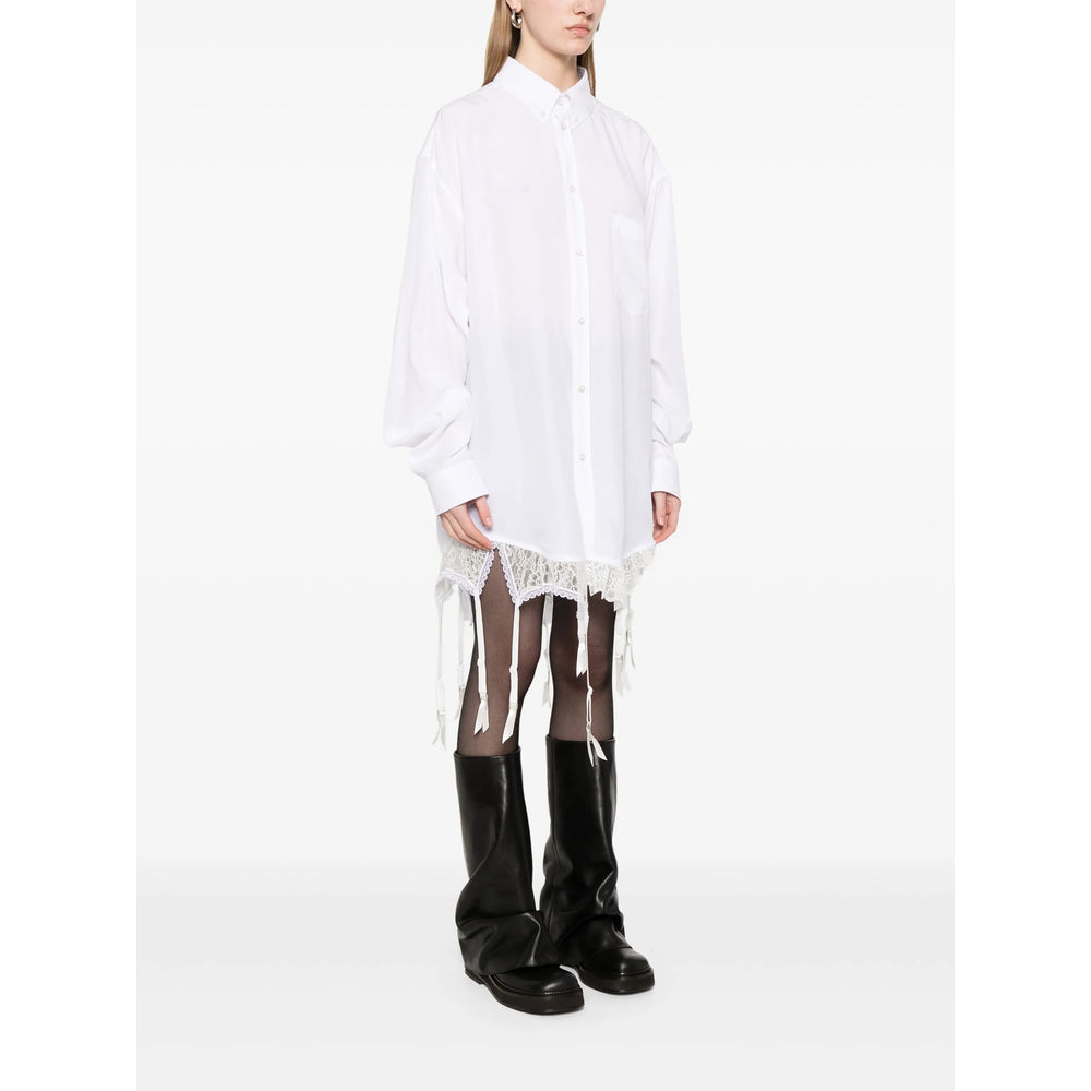 Balenciaga White Tops - Shirts Women