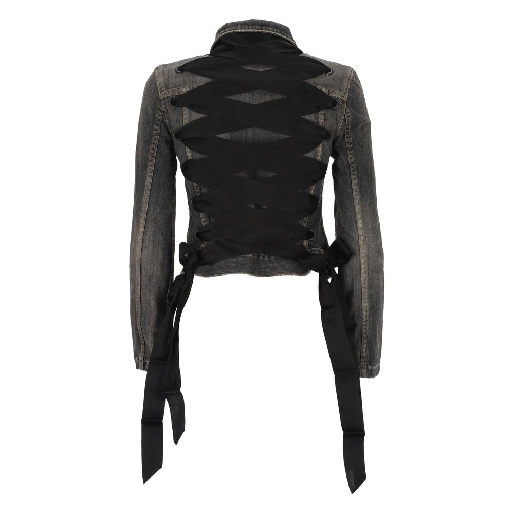 Balenciaga Grey Jackets - Denim Jackets Women