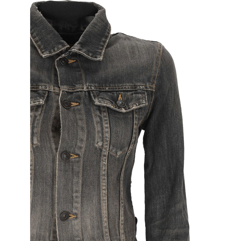 Balenciaga Grey Jackets - Denim Jackets Women