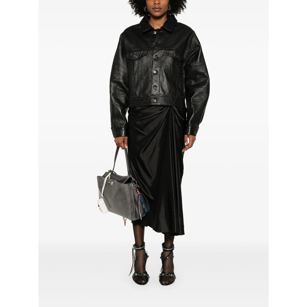 Balenciaga Black Skirts - Pencil Skirts Women