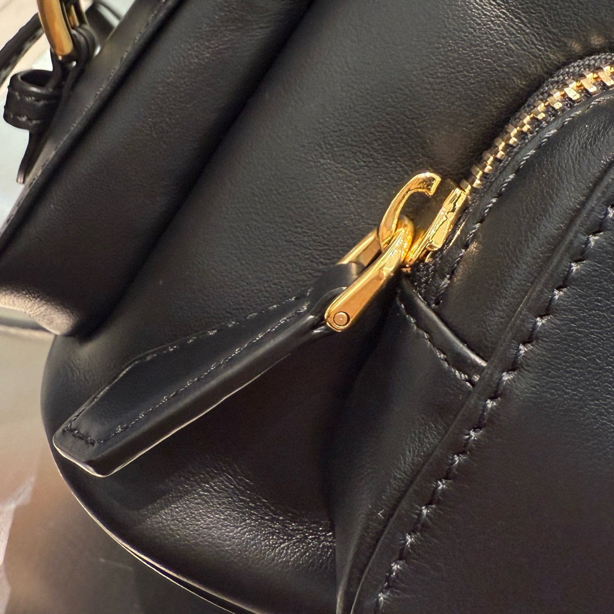 MIU M LEATHER BACKPACK