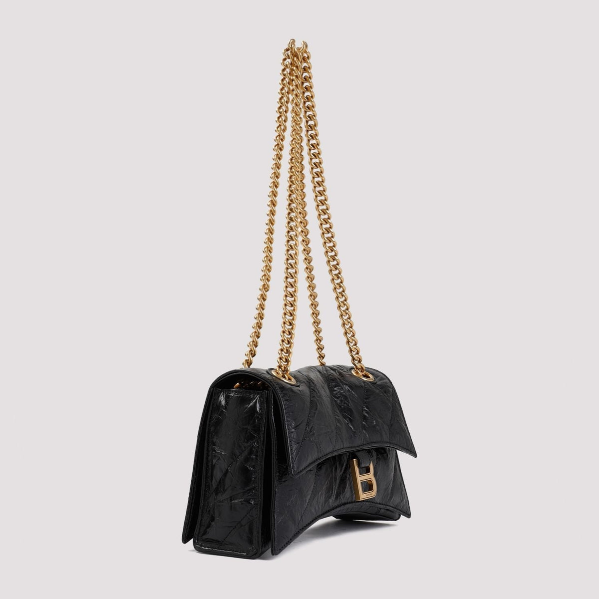 BALENCIAGA Mini Crush Chain Crossbody Bag