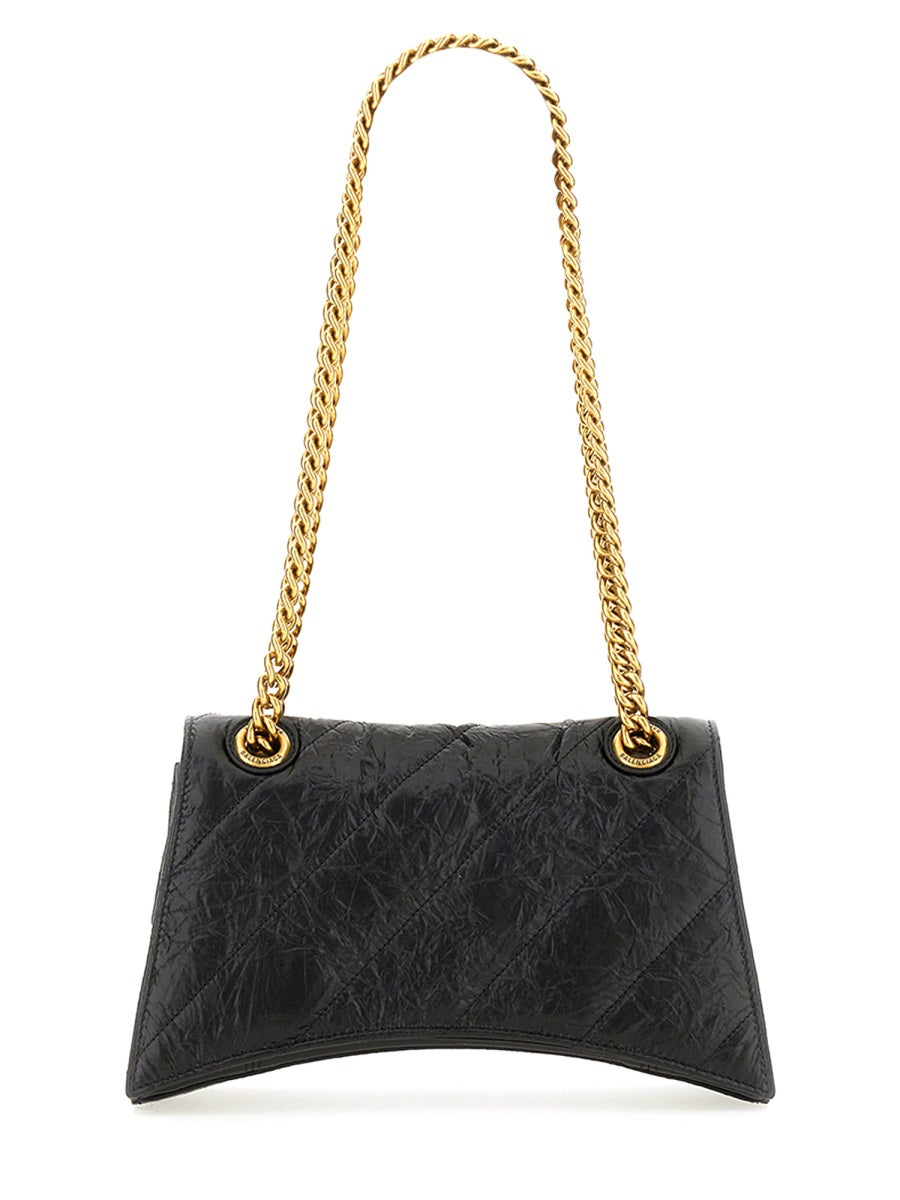 BALENCIAGA Mini Crush Adjustable Chain Shoulder Bag