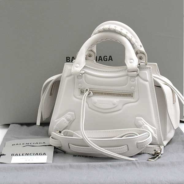balenciaga Leather Neo Classic City Mini 2WAY Bag