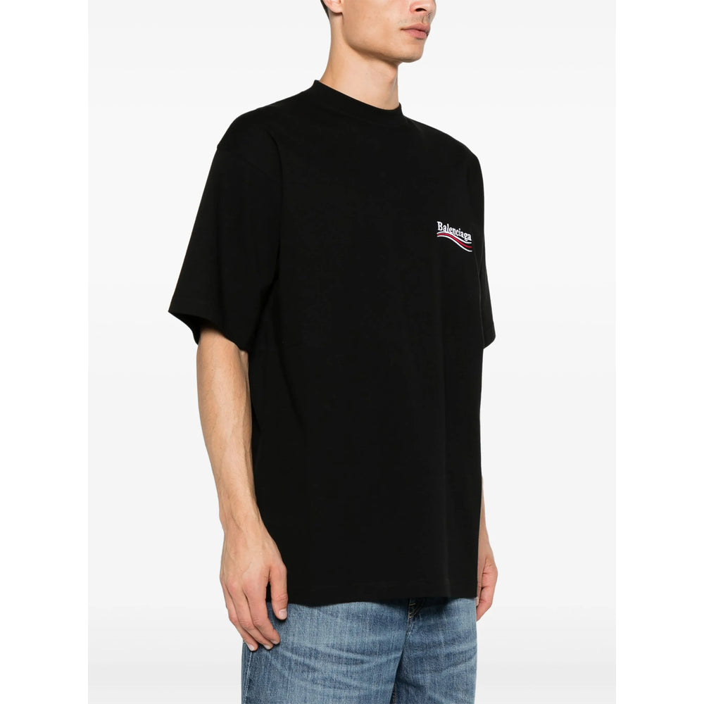 Balenciaga Black T-Shirts & Vests - T-Shirts Men