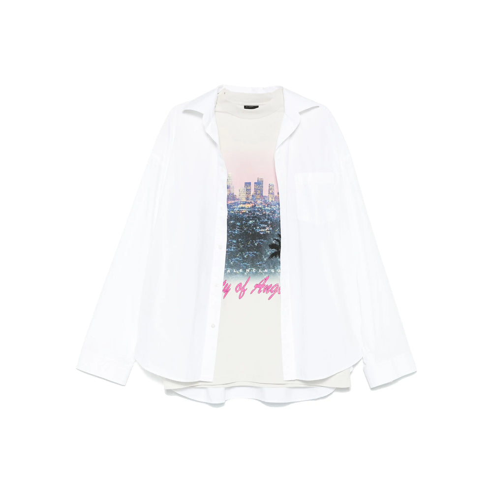 Balenciaga White Shirts Men