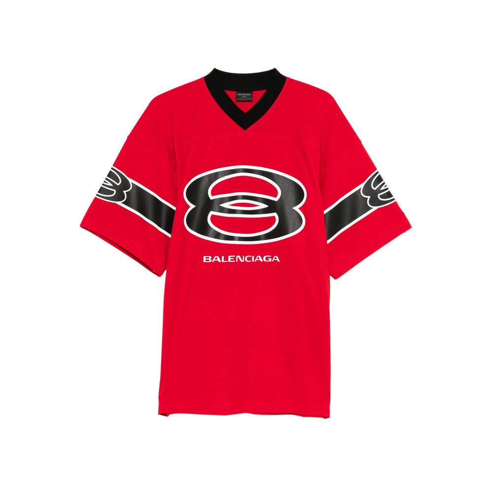 Balenciaga Red T-Shirts & Vests - T-Shirts Men