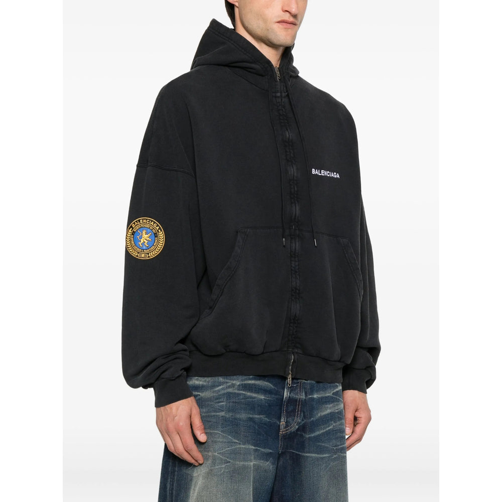 Balenciaga Black Sweaters & Knitwear - Hoodies Men