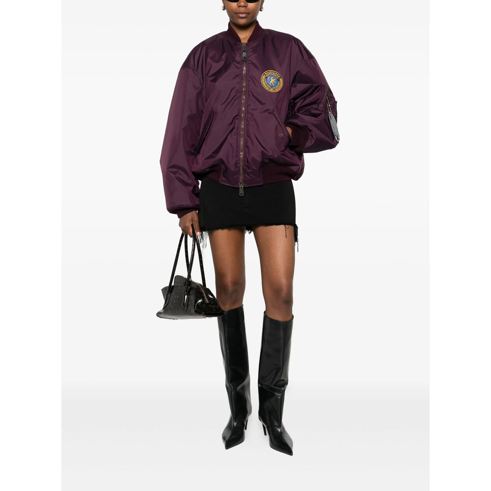 Balenciaga Purple Jackets - Bomber Jackets Women