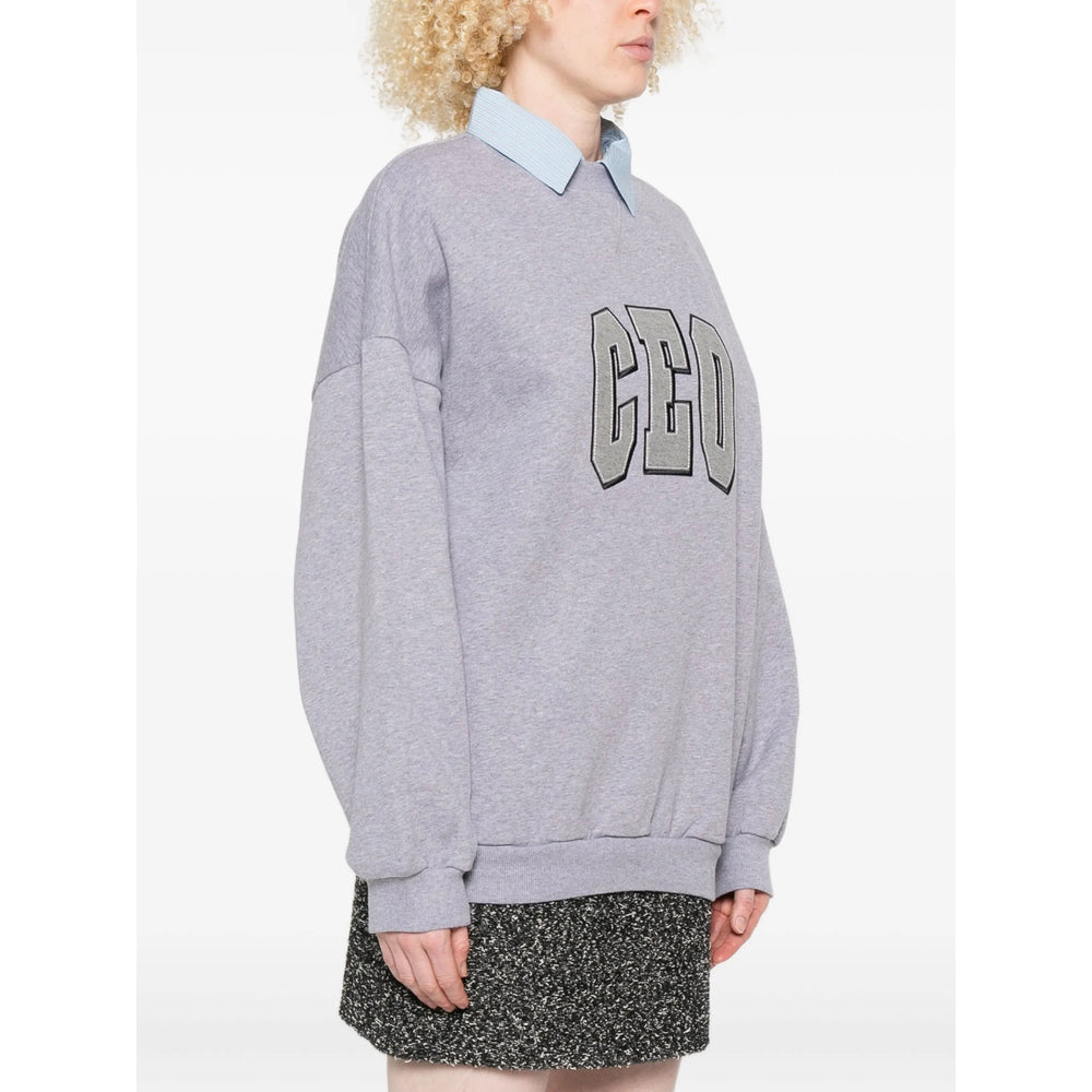 Balenciaga Grey Tops - Sweatshirts Women