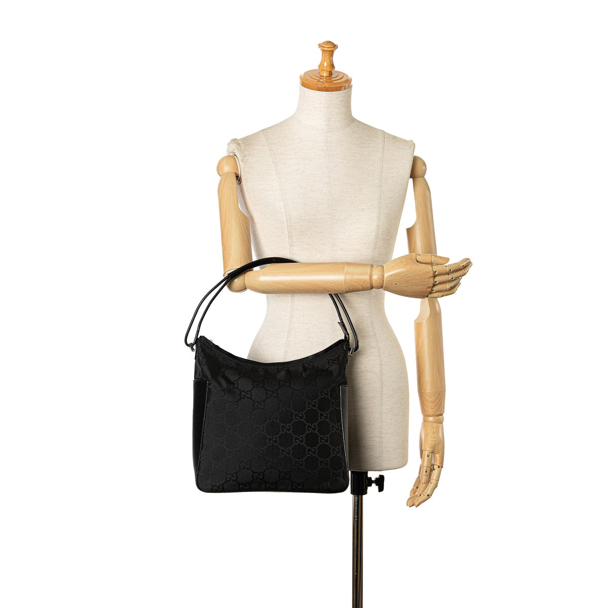 GUCCI GG Nylon Shoulder Bag