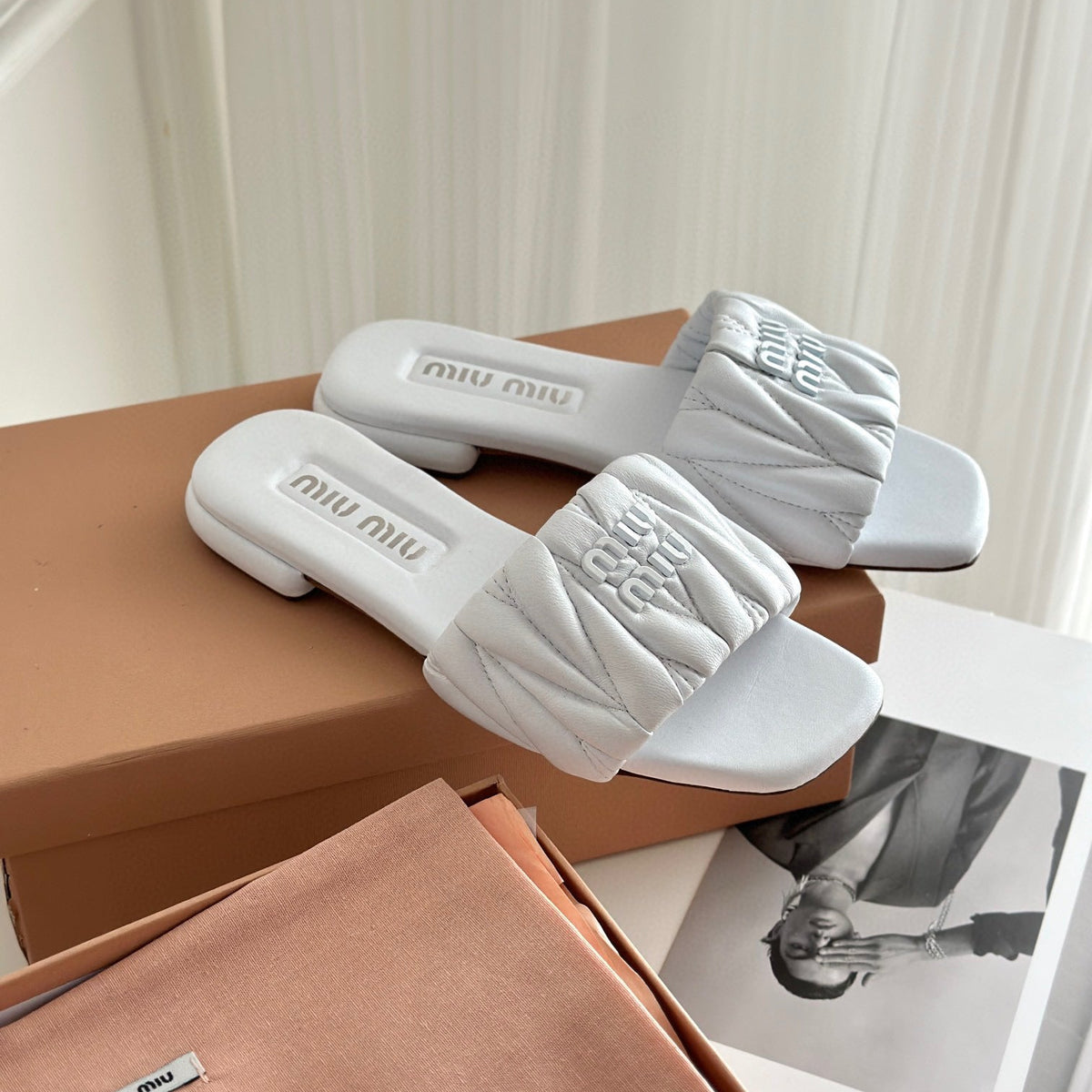 MIU M SANDALS