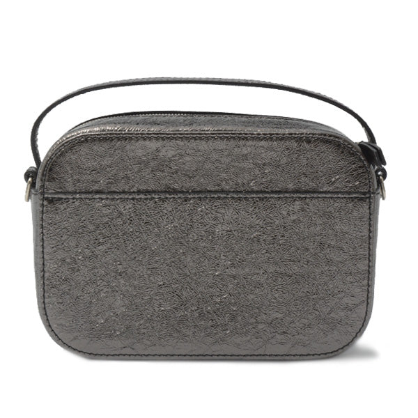 balenciaga Camera Bag XS 2WAY Calf Metallic Gray 608653