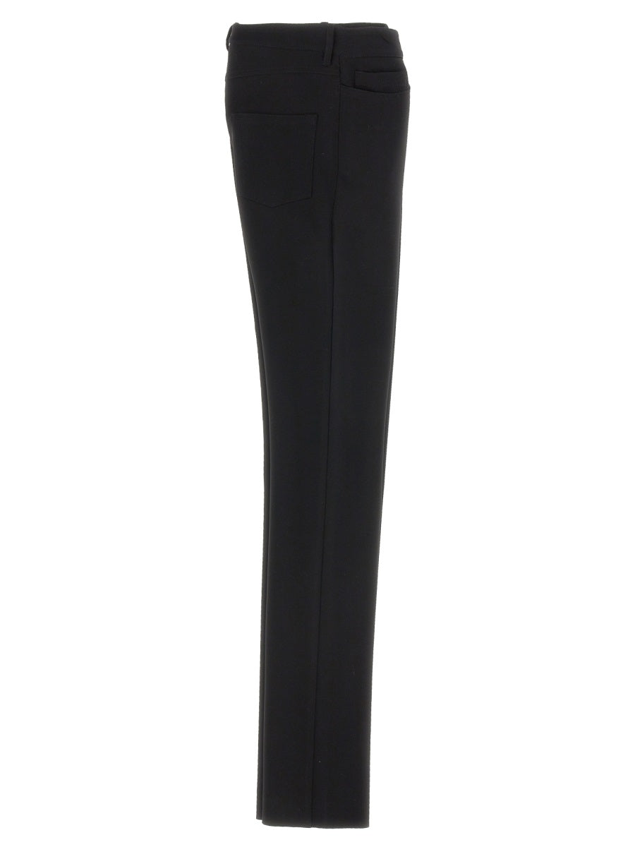 BALENCIAGA Skinny Leg Women's Jeans with Belt Loops