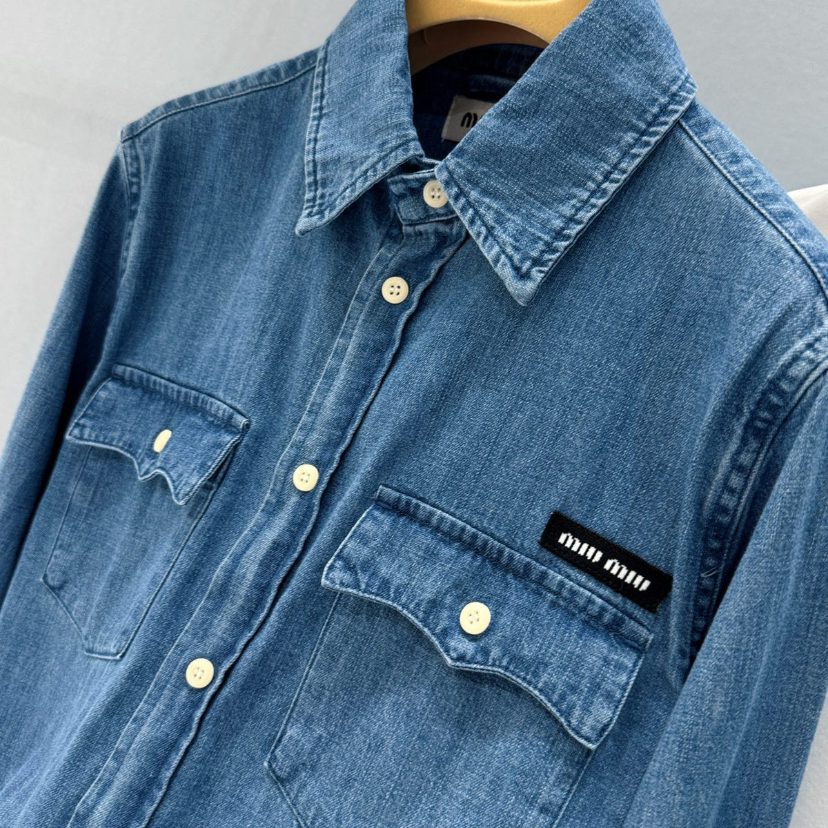 MIU M DENIM SHIRT