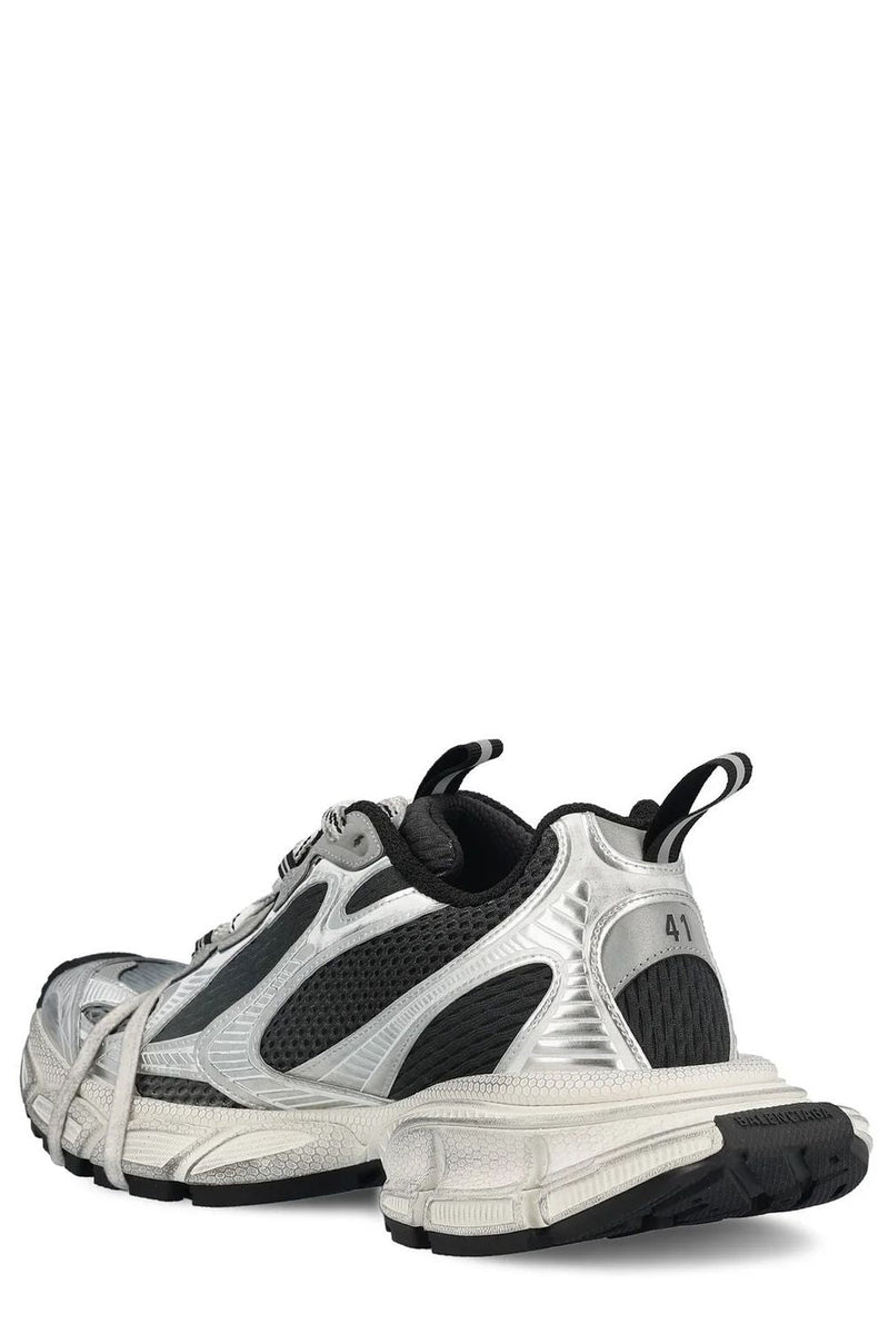 BALENCIAGA Men's Vintage Effect Low-Top Sneakers - 3XL