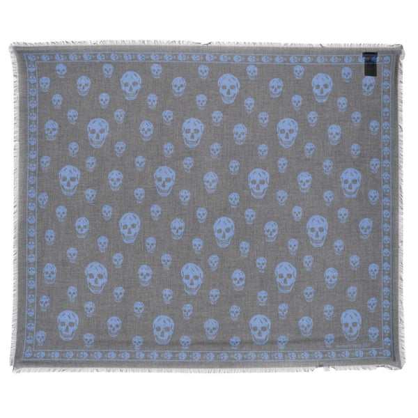 Alexander Mcqueen Women Classic Skull Scarf