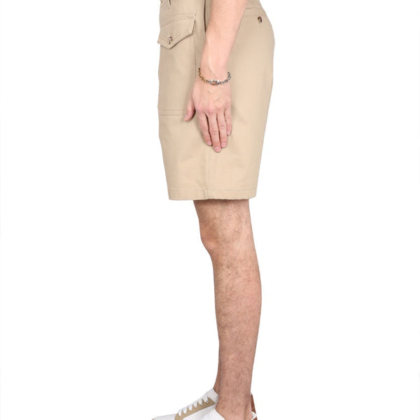 Alexander Mcqueen Men Bermuda Cargo