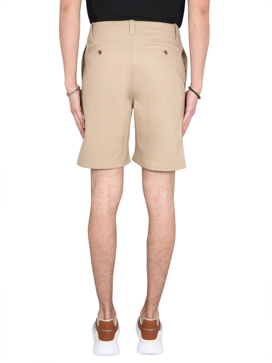 Alexander Mcqueen Men Bermuda Cargo