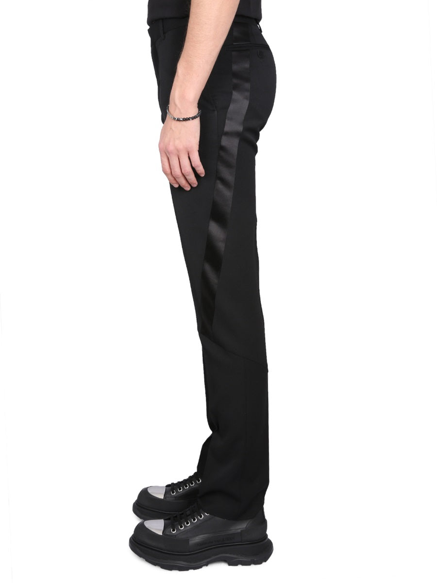 Alexander Mcqueen Men Virgin Wool Pants