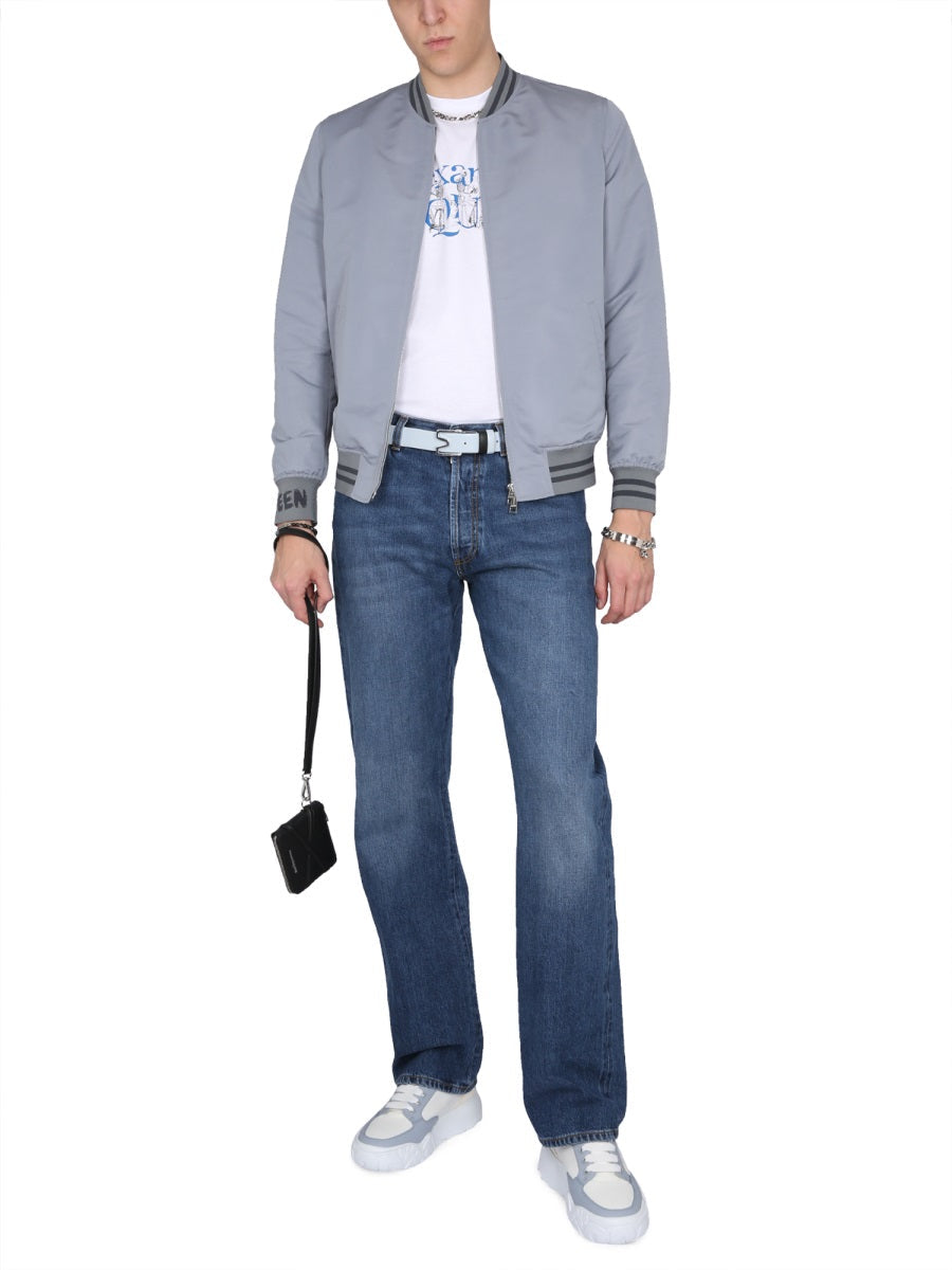 Alexander Mcqueen Men Five Pocket Jeans