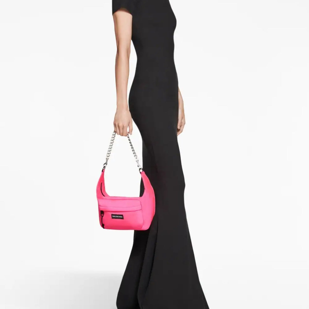BALENCIAGA Medium Chained Shoulder Handbag - 29x18x11 CM