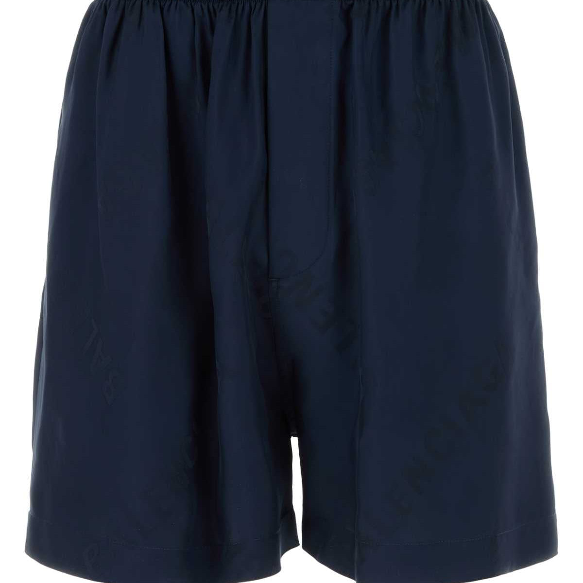 BALENCIAGA Satin Mini Bermuda Shorts for Men