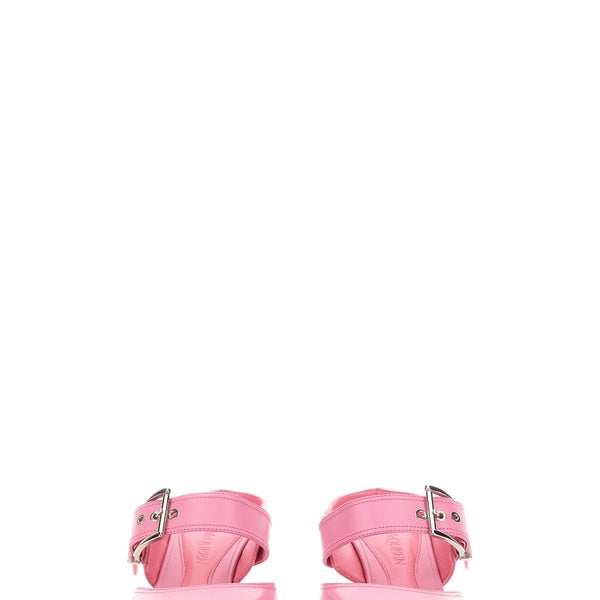 Alexander Mcqueen Women Punk Sandal With Buckle
