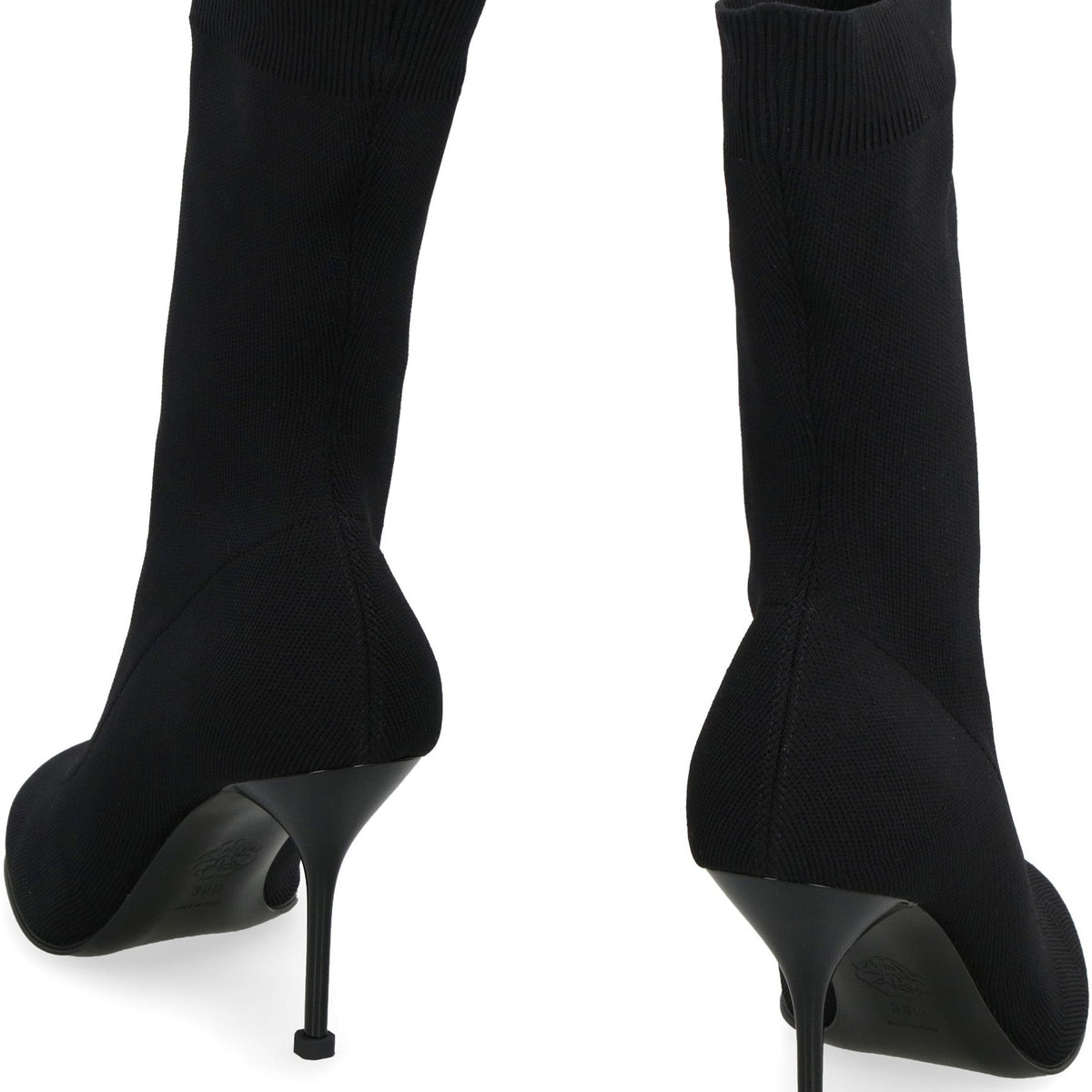 KNITTED ANKLE BOOTS