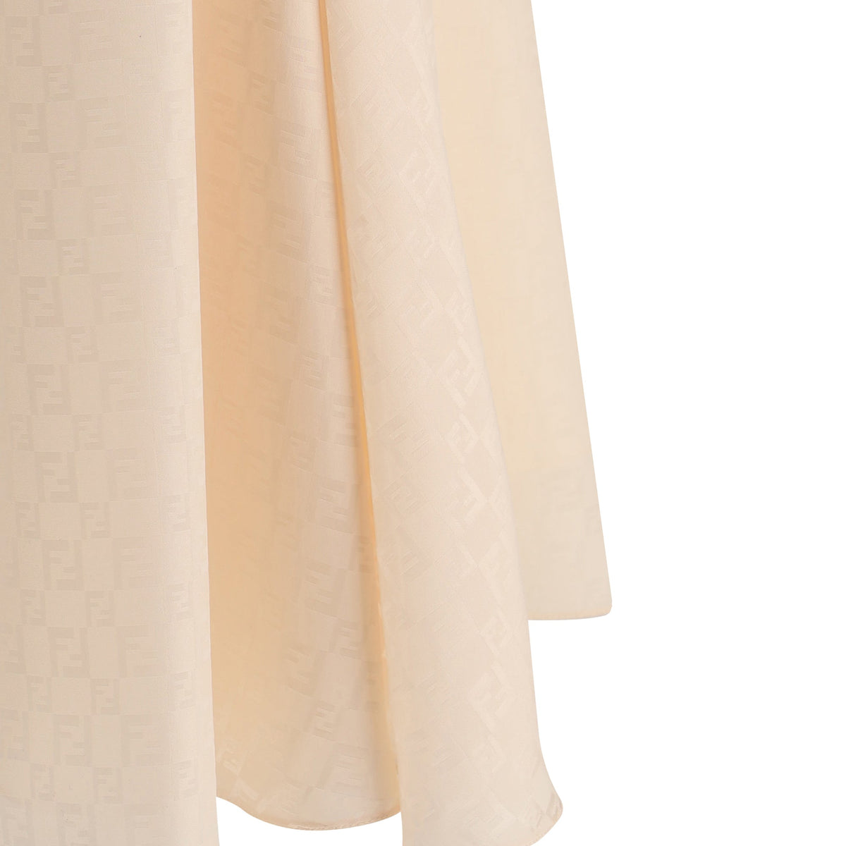 Fendi Women Silk Midi Skirt