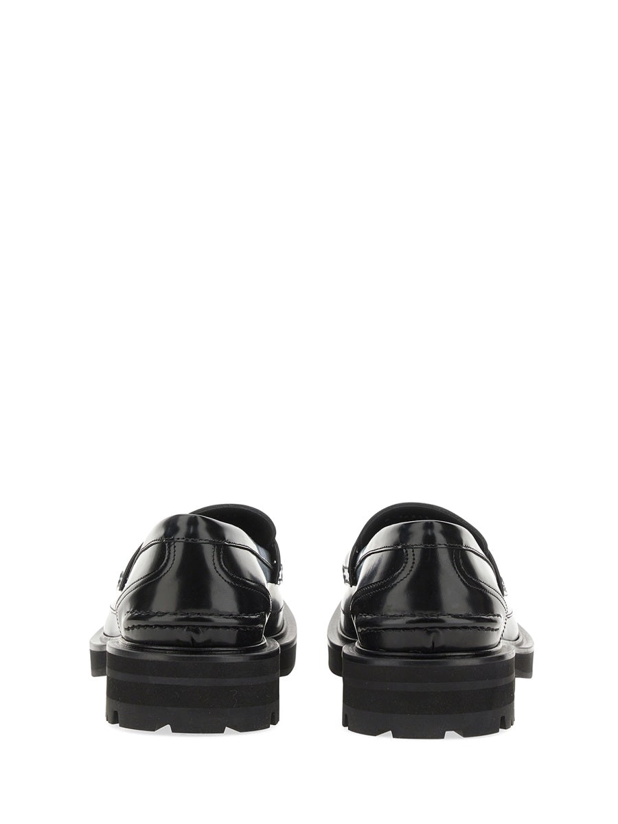 Alexander Mcqueen Men Leather Loafer