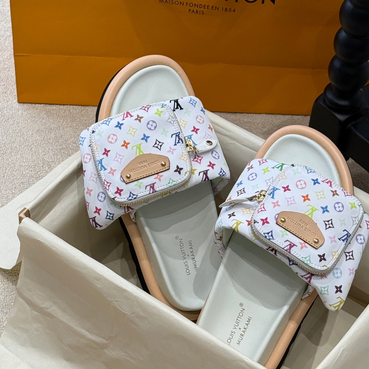 LOU PILLOW MULES